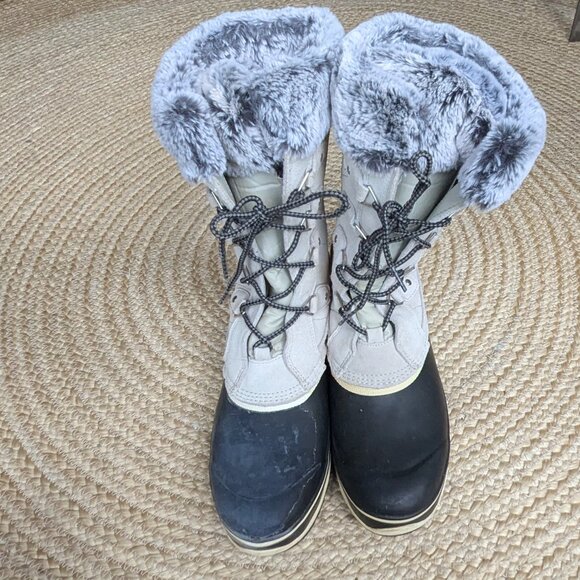 Khombu Emily Suede and Faux Fur Lined Snow / Winter Boots Size 11 - Picture 13 of 13